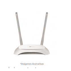 Router TP-LINK TL-WR840N, 300Mbps, 2,4 GHz, Interno, 2, Blanco