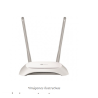 Router TP-LINK TL-WR840N, 300Mbps, 2,4 GHz, Interno, 2, Blanco