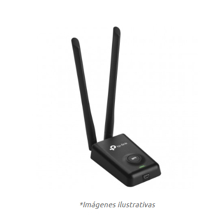 Adaptador USB TP-LINK TL-WN8200ND, Inalámbrico, 300 Mbit/s, Negro
