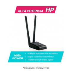 Adaptador USB TP-LINK TL-WN8200ND, Inalámbrico, 300 Mbit/s, Negro