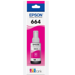 Cartucho EPSON T664320-AL, Magenta, Epson