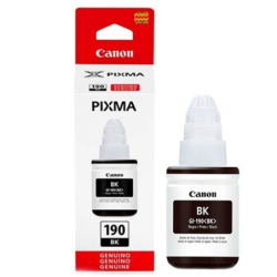 Tanque de tinta CANON GI-190 BK, Negro, Canon