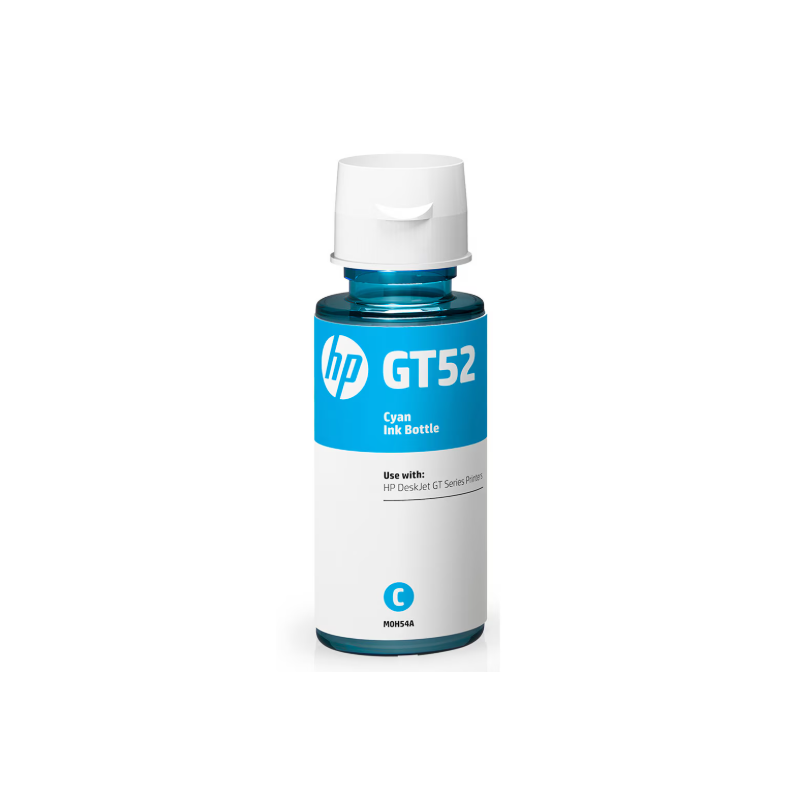 Botella de Tinta HP GT52, M0H54AL - Cian Botella de Tinta HP GT52, M0H54AL - Cian