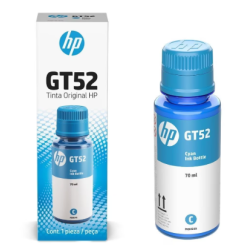 Botella de Tinta HP GT52, M0H54AL - Cian