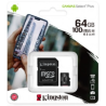 MEMORIA MICROSD KINGSTON CANVAS SELCT PLUS 64GB R.100MB/S CL10 UHS-I U1 V10 A1
