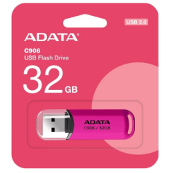 Memoria USB 2.0 de 32GB C906, diseño clásico y compacta. NP. AC906-32G-RPP Color ROSA