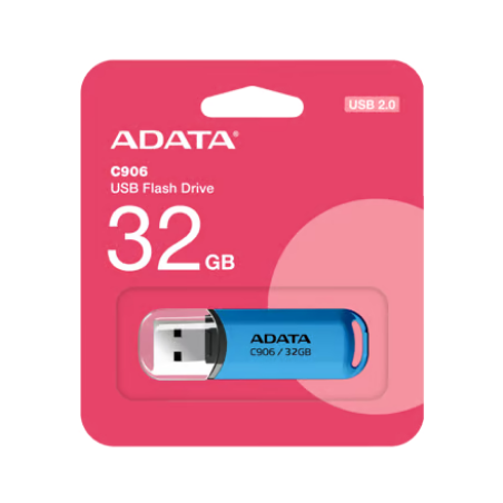 Memoria USB ADATA AC906-32G-RWB, Azul, 32 GB, USB tipo A