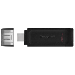Memoria USB Kingston DataTraveler 70 32GB USB-C Color Negro