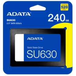 Unidad de Estado Sólido ADATA SU630 SATAIII, 240GB. N.P. ASU630SS-240GQ-R