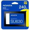 Unidad de Estado Sólido ADATA SU630 SATAIII, 240GB. N.P. ASU630SS-240GQ-R