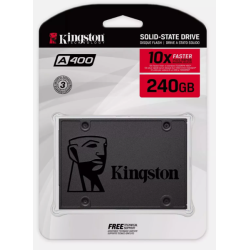 UNIDAD DE ESTADO SOLIDO KINGSTON A400 240GB SATA3 2.5 R. 500MB/S W.350MB/S