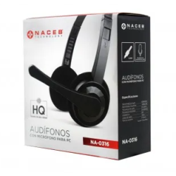 Audífono para PC NA-0316 NACEB TECHNOLOGY