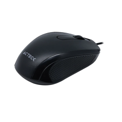 Mouse ACTECK Alámbrico USB 1200 DPI WINDOWS-LINUX Negro OPTIMIZE MH210