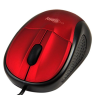 Mouse Easy Line EASY LINE, Rojo, 3 botones, Óptico, 1000 DPI