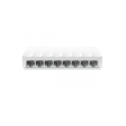 SWITCH DE 8 PUERTOS PARA ESCRITORIO CON TECNOLOGÍA GREEN ETHERNET PLUG AND PLAY TP-LINK LS1008 DE 8 PTOS 10/100M