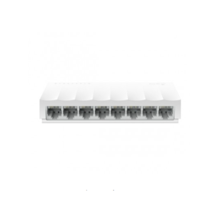SWITCH DE 8 PUERTOS PARA ESCRITORIO CON TECNOLOGÍA GREEN ETHERNET PLUG AND PLAY TP-LINK LS1008 DE 8 PTOS 10/100M